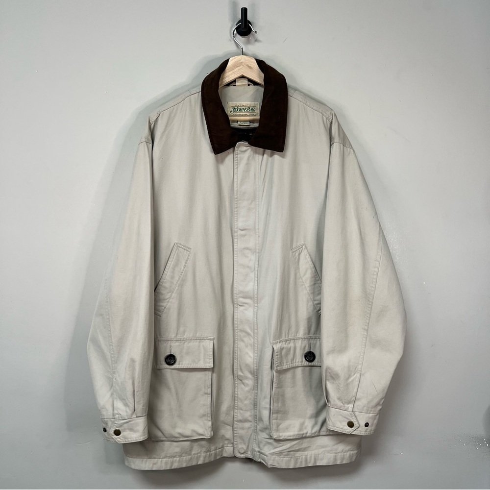 Vintage St Johns Bay Flannel Lined Barn Jacket